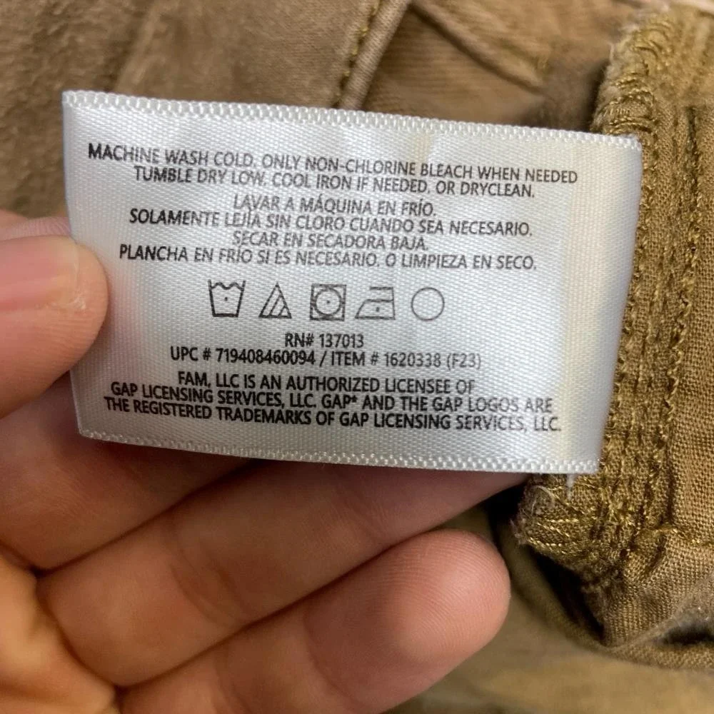 Banana Republic Jeans Mens 34x32 Tan Denim Cotton Stretch Regular Fit Casual